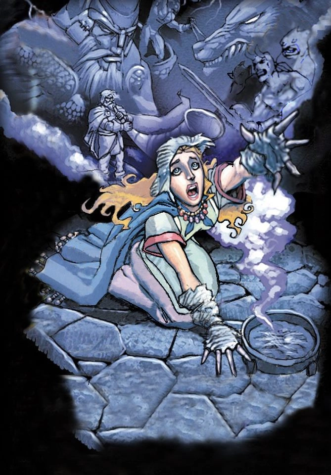 Ilustración de la baraja bárbaro 2